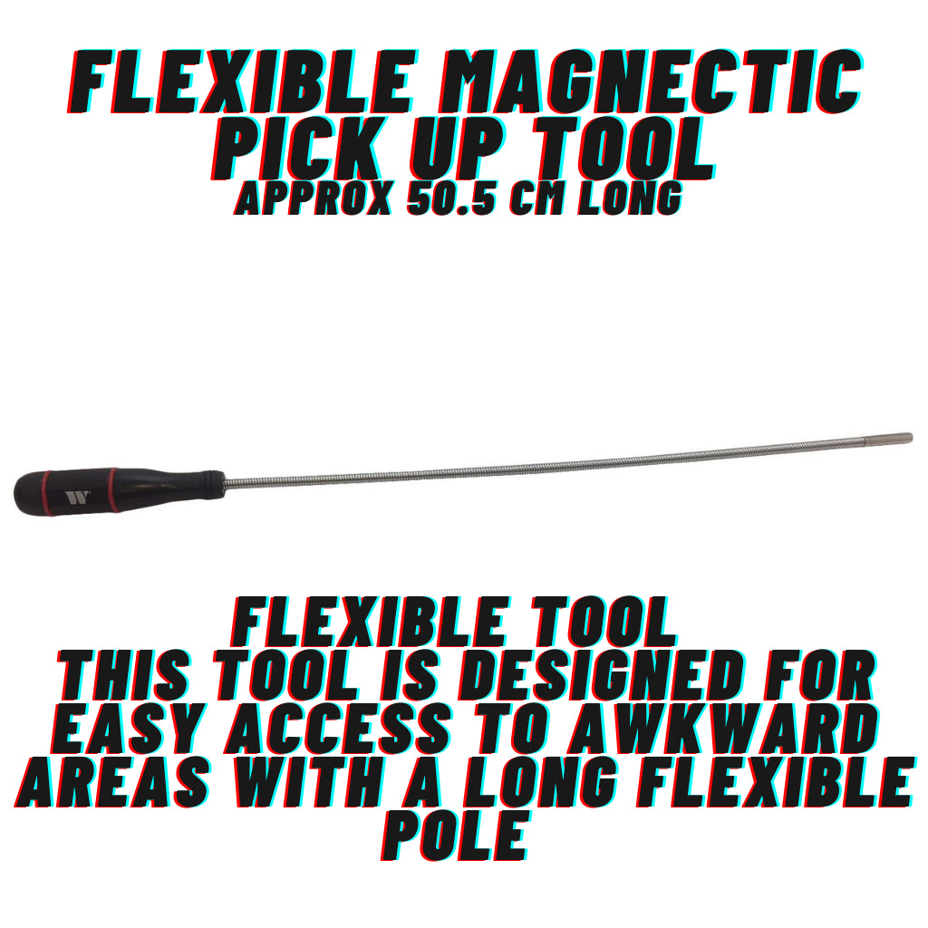 Welzh Werkzeug Long Flexible Magnetic Pick Up Tool