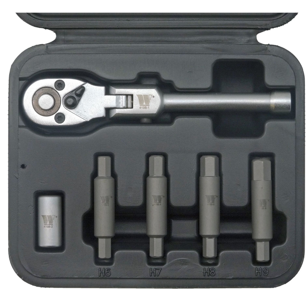 Welzh Werkzeug New Generation Brake Caliper Tool Set 6pc