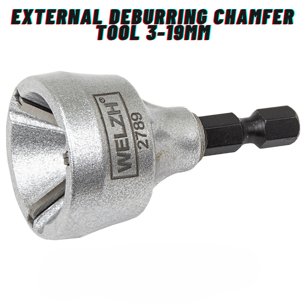 Welzh Werkzeug External Deburring Chamfer Tool 3-19mm