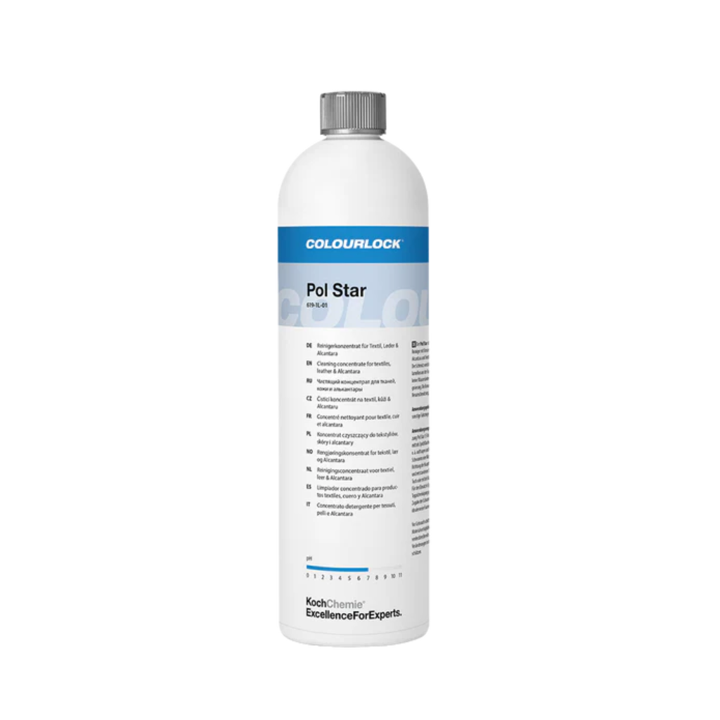 Koch Chemie Pol Star Textile, Leather And Alcantara Cleaner - 1 Ltr