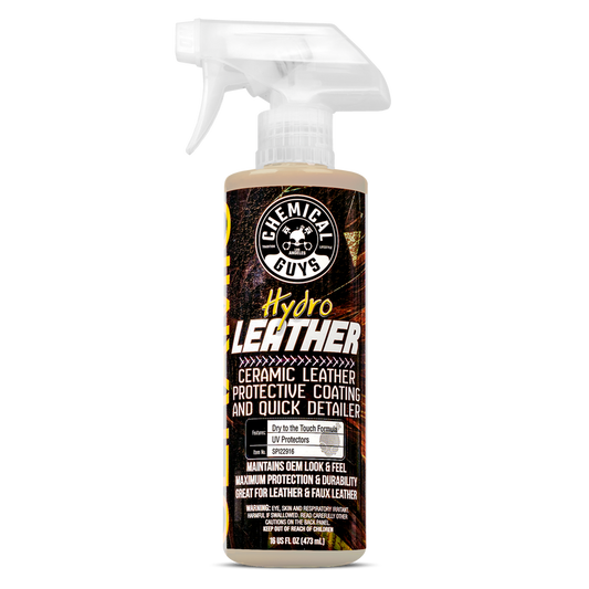 Chemical Guys Hydro Leather Ceramic Leather Protective Coating & Quick Detailer (16OZ)