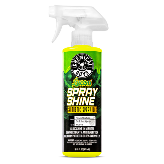 Chemical Guys Lucent Spray Shine Synthetic Spray Wax (16OZ)