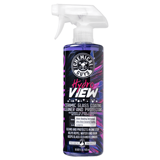 Chemical Guys Hydro View Ceramic Glass Cleaner & Coating (16OZ)