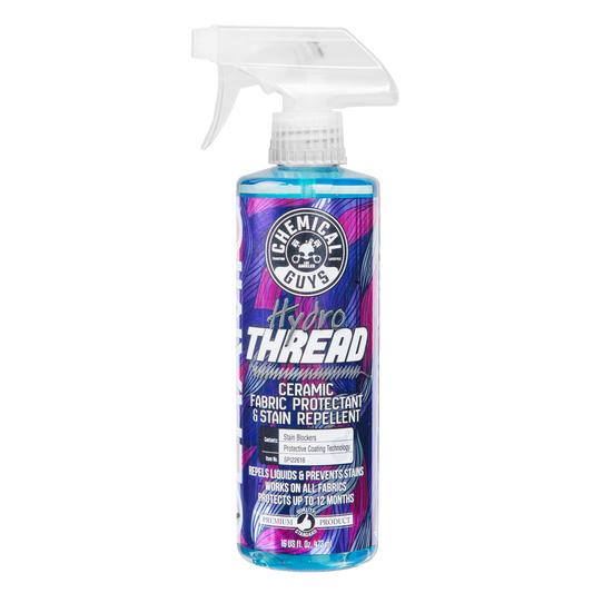 Chemical Guys Hydro Thread Ceramic Fabric Protectant & Stain Repellant (16OZ)