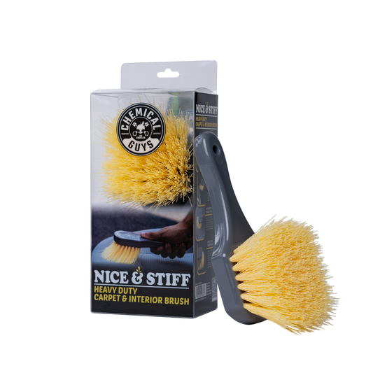 Chemical Guys Nice & Stiff heavy Duty Carpet & Interior Brush