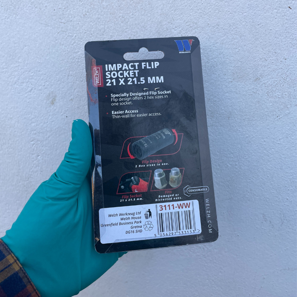 Welzh Werkzeug Impact Flip Socket 21 X 21.5MM