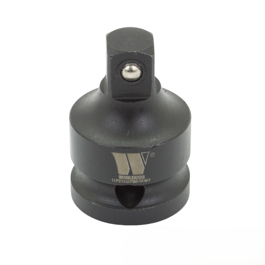 Welzh Werkzeug Impact Wrench Adaptor, 1/2”dr int. – 3/8”dr’ ext