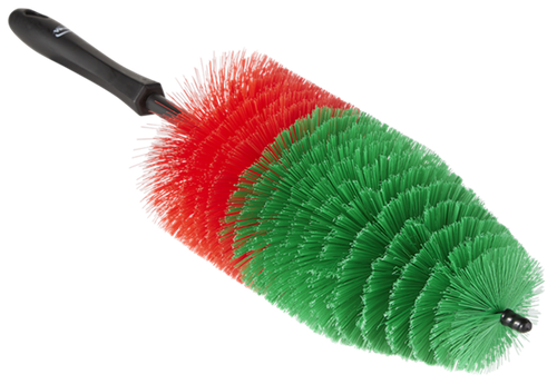Vikan Large Bristle Wheel Brush