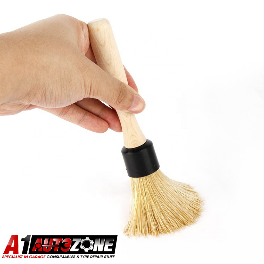 A1 Autozone Soft Boars Bristle Interior Detailing Brush
