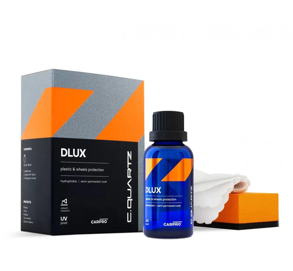 CarPro CQuartz Dlux Plastic, Rubber & Wheel Coating Kit