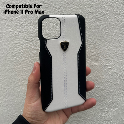 Lamborghini Genuine Leather Automobili iPhone 11 Pro Max