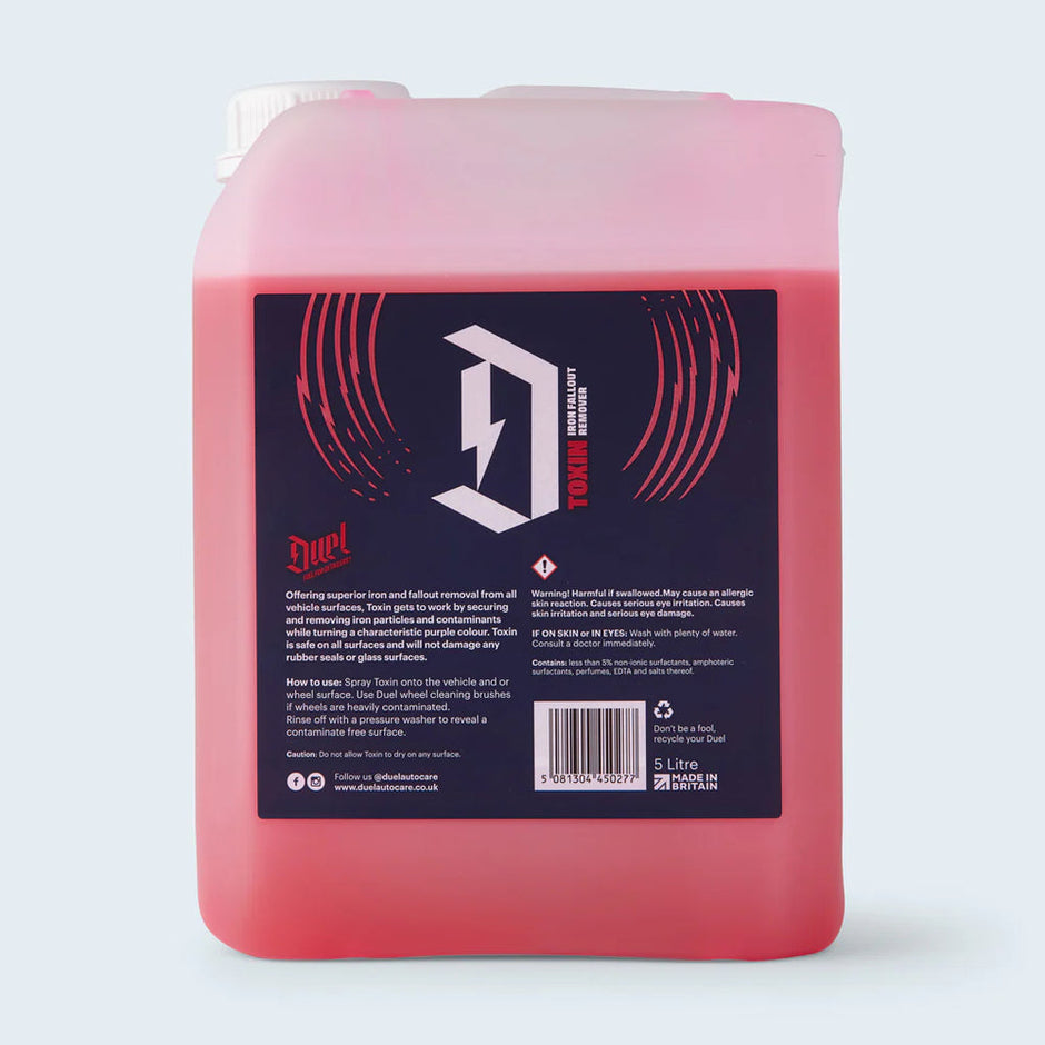 Duel Auto Care Toxin - Iron Fallout Remover - 5 Litre