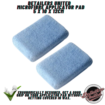 Detailers United Ceramic Coating Microfibre Applicator Pad- pack of 2