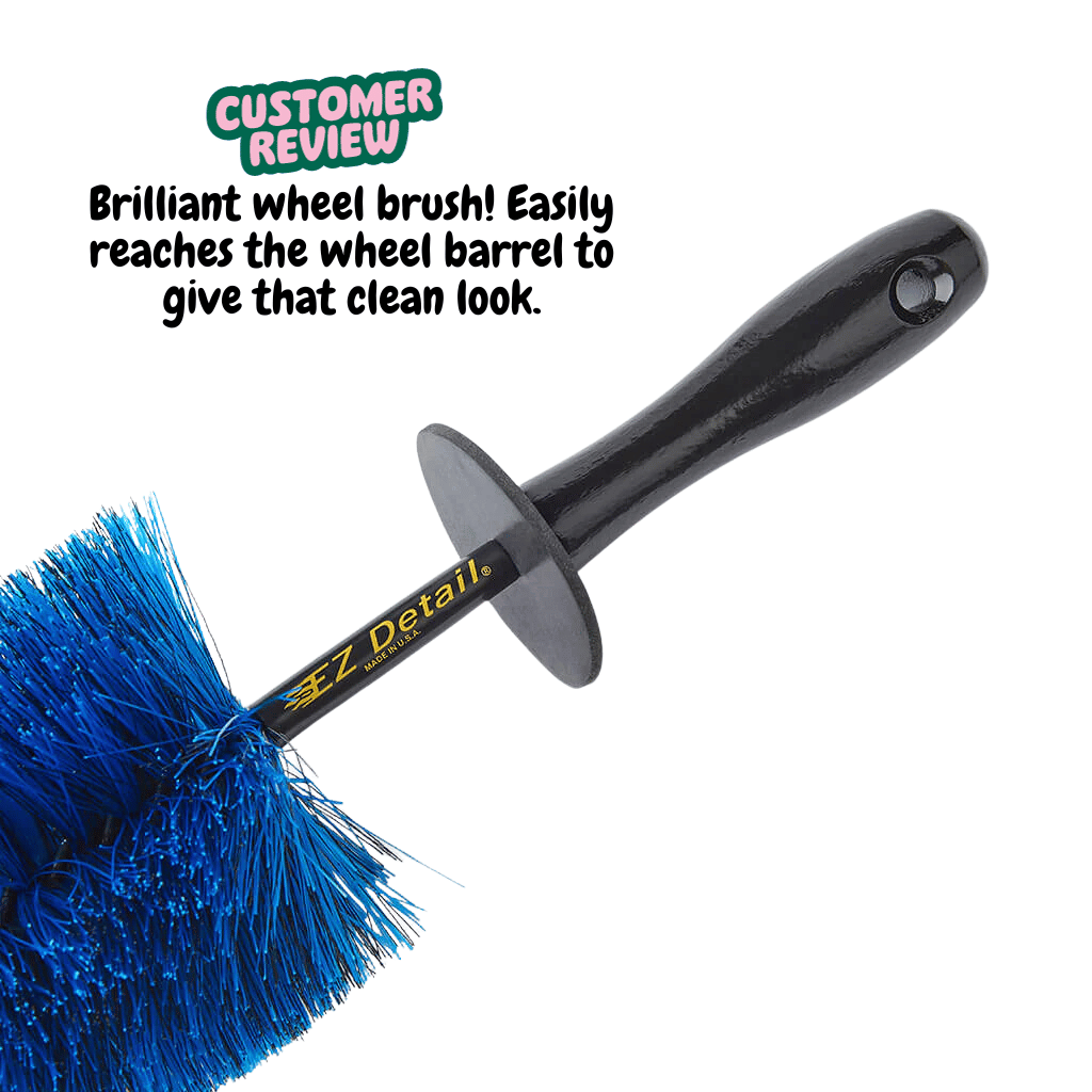 EZ Detail Wheel Brush Chemical Resistant Bristles