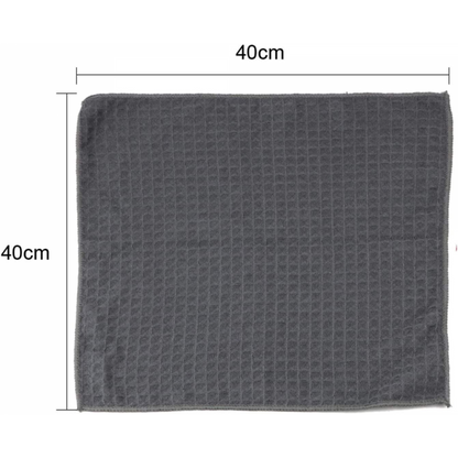 Detailers United Professional Grade Lint Free Waffle Glass Detailing Cloth : 40 x 40 cm
