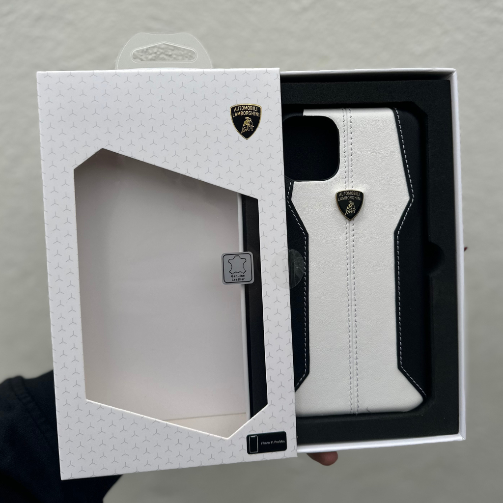 Lamborghini Genuine Leather Automobili iPhone 11 Pro Max
