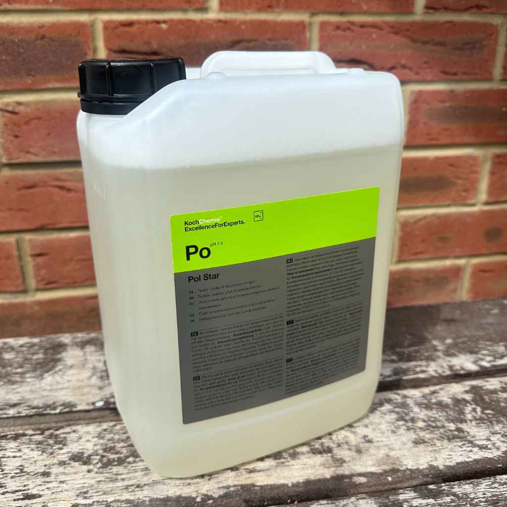 Koch Chemie Pol Star Textile, Leather And Alcantara Cleaner - 5 Ltr