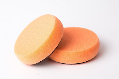 Scholl Concepts Orange Foam Wax & Finishing Pad 85mm