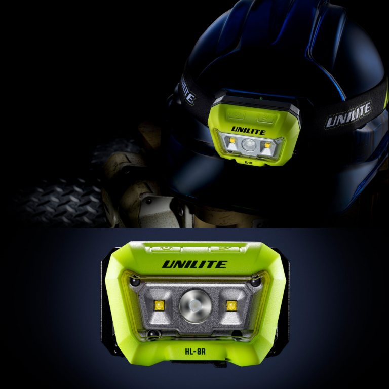 UNILITE HL-8R Sensor Dual Beam Headtorch
