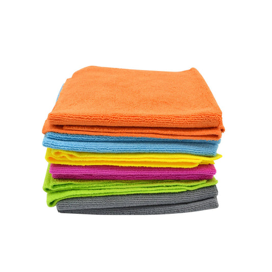 Zvizzer Microfibre Cloth Mixed (40x40cm) - 12 Pack