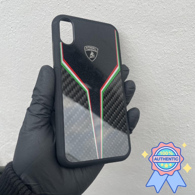 Lamborghini iPhone XR Case Genuine Carbon Fibre