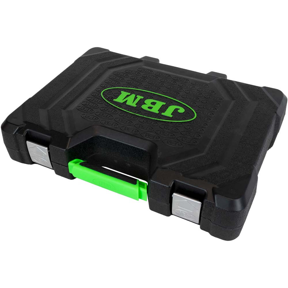 JBM 108 Pieces Hex Socket Set - Zinc Finish
