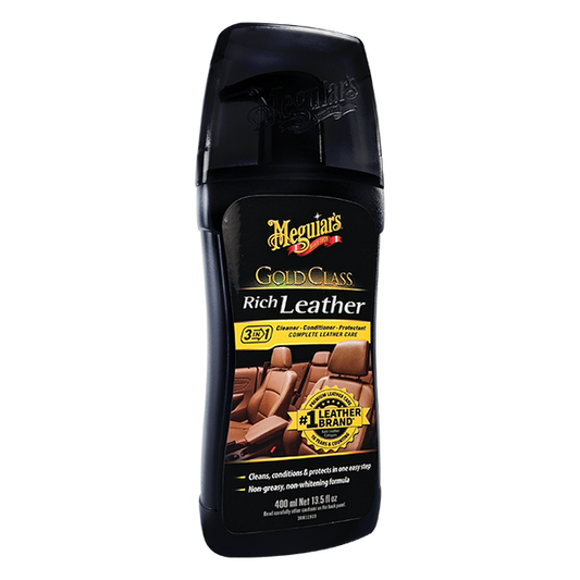 Meguiars - Gold Class Rich Leather Cleaner & Conditioner (400ml)
