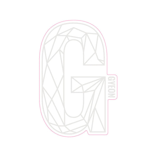 Gyeon Sticker - G White