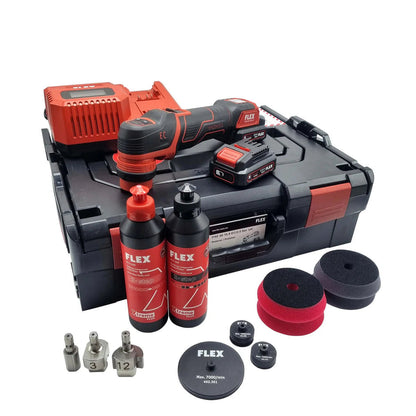Flex Cordless Polisher PXE 80 12-EC/2.5 Battery Powered